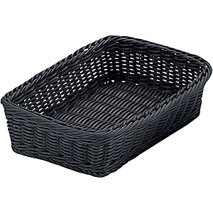 �g�[�_�C PP Rattan �o�X�P�b�g �u���b�N �p�^ RE-334-BK 27�^
