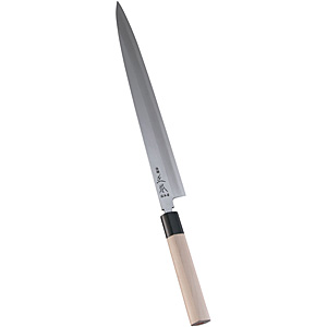 正本総本店 正本 本霞玉白鋼 柳刃刺身 36cm - 調理器具のSHOKUBI