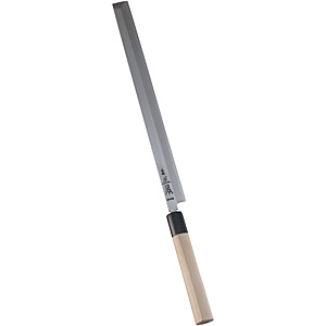 正本総本店 正本 本霞玉白鋼 蛸引刺身 27cm - 調理器具のSHOKUBI