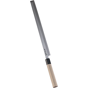 正本総本店 正本 本霞玉白鋼 蛸引刺身 24cm - 調理器具のSHOKUBI