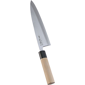 正本総本店 正本 本霞玉白鋼 蛸引刺身 24cm - 調理器具のSHOKUBI