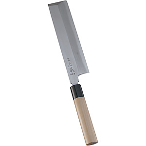 正本 薄刃 正本総本店 正本 本霞玉白鋼 東型薄刃 24cm - 調理器具のSHOKUBI