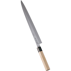 正本 コバルト鋼 柳刃包丁 33cm（刺身包丁） 正本総本店 正本 コバルト鋼 柳刃刺身 33cm - 調理器具のSHOKUBI