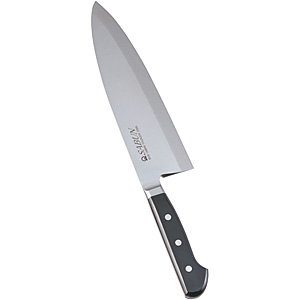 遠藤商事 業務用 SABUN ステンレス鋼 筋引 牛刀30cm 遠藤商事 SA SABUN ステンレス鋼 黒合板 ツバ付 出刃 15cm - 調理器具