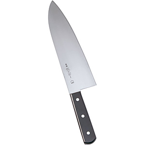 佐文　全鋼　ガラスキ 遠藤商事 SA 佐文 全鋼 庖丁 業務用 手研本刃付 ガラスキ 18cm