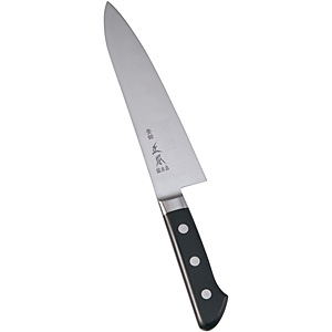 正本総本店 正本 ハイパーモリブデン鋼 ツバ付 牛刀 24cm - 調理器具の