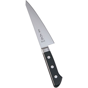 正本総本店 正本 ハイパーモリブデン鋼 ツバ付 牛刀 18cm - 調理器具の