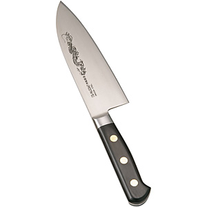 ミソノ刃物 龍彫刻入り ガラスキ 18cm No.146M - 調理器具のSHOKUBI