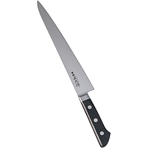 正広作 本職用日本鋼 口金付 牛刀 13015 33cm - 調理器具のSHOKUBI