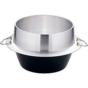 中尾アルミ アルミイモノ 羽釜 カン無し 40cm - 調理器具のSHOKUBI