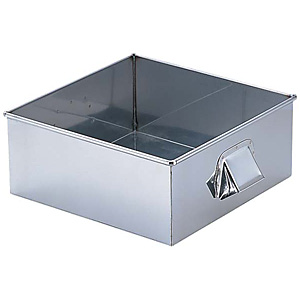 遠藤商事 SA 21-0 ステンレス 角蒸器 2段 業務用 36cm - 調理器具のSHOKUBI