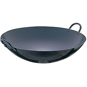 遠藤商事 SA 鉄 打出中華鍋 36cm - 調理器具のSHOKUBI