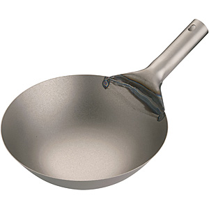 遠藤商事 SA 純チタン 北京鍋 27cm - 調理器具のSHOKUBI