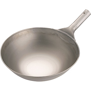 遠藤商事 SA 純チタン 北京鍋 27cm - 調理器具のSHOKUBI