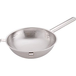 �O��Y�� YUKIWA UK 18-8 �X�e�����X �p���`���O�X�g���[�i�[ �t�b�N�t 26cm