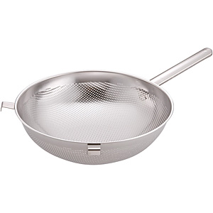 �O��Y�� YUKIWA UK 18-8 �X�e�����X �p���`���O�X�g���[�i�[ �t�b�N�t 33cm