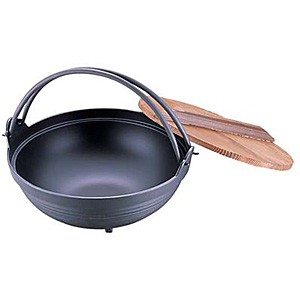 遠藤商事 SA アルミ製 やまと鍋 段付 18cm - 調理器具のSHOKUBI