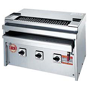 ヒゴグリラー 焼鳥専用 卓上型 3P-210KC 1,160×410×390mm - 調理器具の