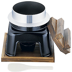 遠藤商事 SA てん火 釜めしセット 一合炊 - 調理器具のSHOKUBI