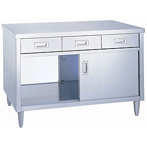 �V���R�[ ������ EDW�^ SUS430 �X�e�����X ���ʌ� ���ʈ��o�t ����800mm EDW-18075 W1,800�~750mm