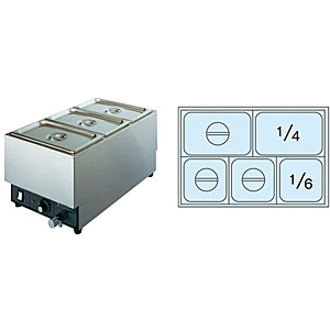 フジマック 電気 フードウォーマー タテ型 FFW3454 Hタイプ - 調理器具