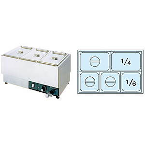 フジマック 電気 フードウォーマー ヨコ型 FFW5434 Eタイプ - 調理器具