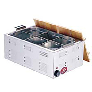 遠藤商事 TKG 湯煎式電気おでん鍋 6ツ切 - 調理器具のSHOKUBI
