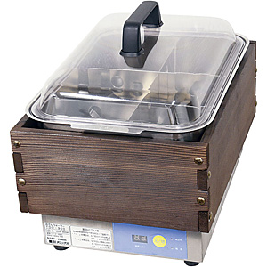 おでん機 タニックス マイコン おでんウォーマー TDO-900R 6ッ切 - 調理器具の