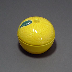 新ゆず型 珍味入れ 約φ5.5cm 緑 - 調理器具のSHOKUBI