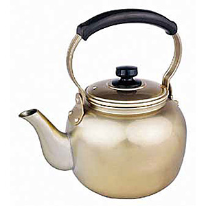 アカオアルミ しゅう酸 アルマイト 湯沸 8リットル - 調理器具のSHOKUBI