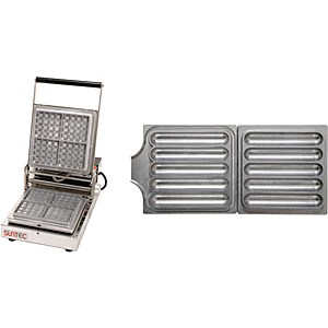 サンテック マルチベーカー 1連式 MAX-1 ベルギーワッフル正角型4個取