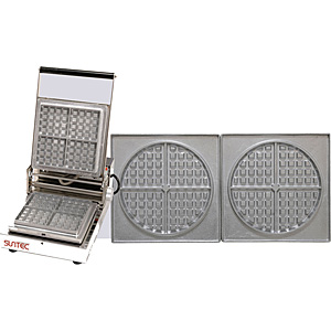 サンテック マルチベーカー 1連式 MAX-1 ベルギーワッフル正角型4個取