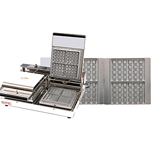 サンテック マルチベーカー 2連式 MAX-2 ワッフル角型1個取 - 調理器具