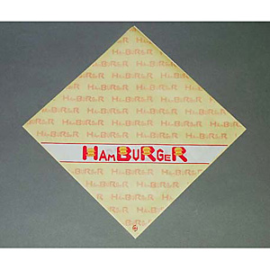 �����H�� �o�[�K�[�� �n���o�[�K�[ 100������ No.18 180�~180mm