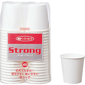 �T���i�b�v �X�g�����O �f�M�J�b�v 250ml��40���� C2540ST