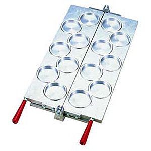 蜜元研究所 焼饅頭機用板 ベビーパンダ焼 - 調理器具のSHOKUBI