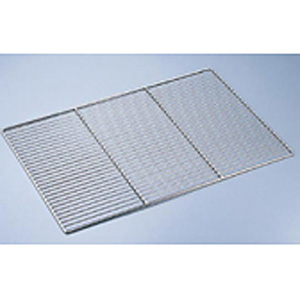 ケーキクーラー 角型 足付 ステンレス製　６０cm✖️３７cm 遠藤商事 SA 18-8 ステンレス 角型ケーキクーラー 足付 大 - 調理器具