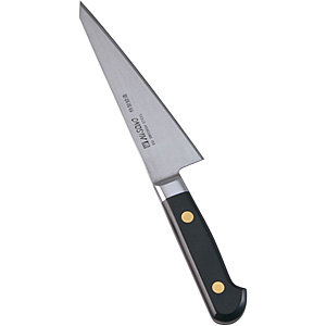 ミソノ 骨スキ 140mm スウェーデン鋼 MISONO 鳥裂き 洋出刃 ミソノ刃物 スウェーデン鋼 骨すき 角型 東型鳥魚庖丁 14.5cm No.141