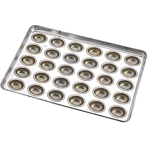 千代田金属工業 シリコン加工 オーバル型 天板25ヶ取 - 調理器具のSHOKUBI