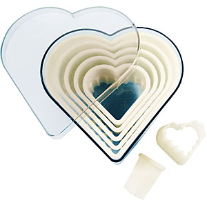 �f�o�C���[ ������ �p�e�� �n�[�g�M�U 7PCS�Z�b�g 4301.10