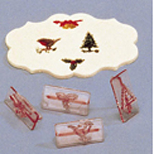 �J���s�b�g �N���X�}�X �G���{�X���^ 4pcs�Z�b�g CDE283