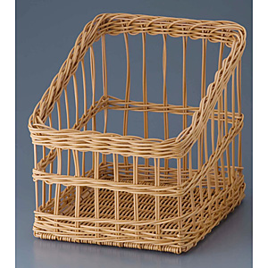 樹脂 フランスパンスタンド 丸型 茶 91-106B 小 - 調理器具のSHOKUBI