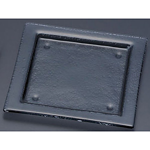 �^�C�K�[�O���X �X�N�G�A�v���[�g 163-192-00 205mm/�O���[