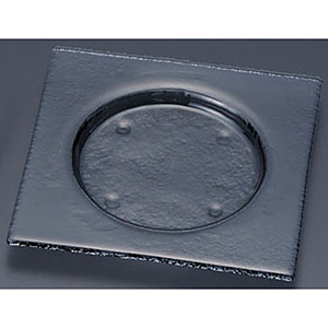 �^�C�K�[�O���X �X�N�G�A�v���[�g 163-192-03 203mm/�O���[