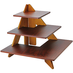HP �~�j���b�N �R�[�i�[ �X�N�G�A �X�^���h 44.5�~44.5�~H38cm �u���E���~�b�N�X