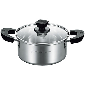 �i�`�������x�[�V�b�N 18-8 �X�e�����X ����� NBP-18W 18cm