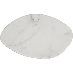 ���b�W �f�B�i�[�E�F�A �ȉ~�v���[�g 460�~380�~H28mm 53103 �}�[�u��