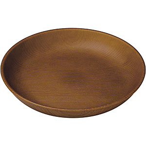 �^�J�m�N���G�C�g WOOD�V���[�Y ���E���h�v���[�g 21cm �u���E��
