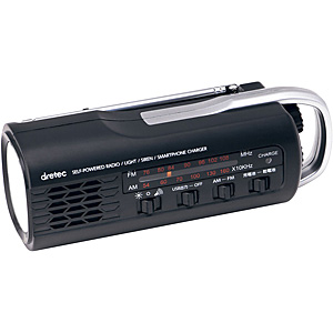 �h���e�b�N ���������[�d ���W�I���C�g PR-321BK