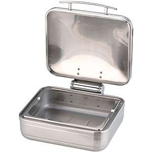 KINGO ���C�����r���b�t�F �X�e�����X�p�`�F�[�t�B���O �t�[�h�p���� J306G �X�e�����X�J�o�[�� 1/2�T�C�Y
